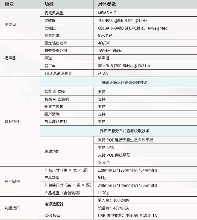 耳目达A21T 视频会议专用降噪麦克风音箱