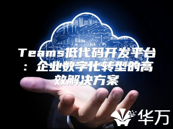 Teams低代码开发平台：企业数字化转型的高效解决方案